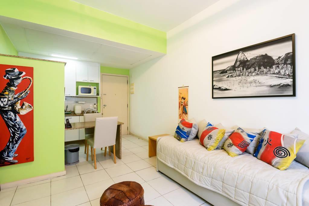 Apartamento No South Beach Service Apartment Rio de Janeiro Ngoại thất bức ảnh